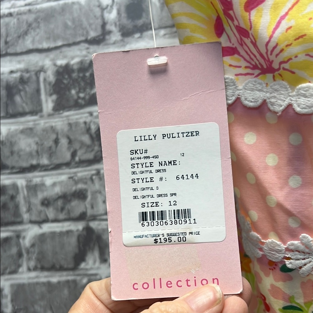 Lilly Pulitzer‎ dress- Pink and Yellow - Picture 4 of 11